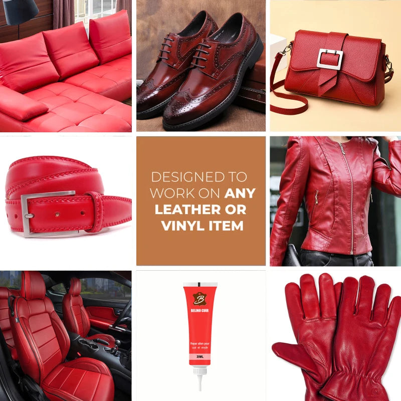 20ml Leather Finish Car Leather Repair Gel Car Seat Leather