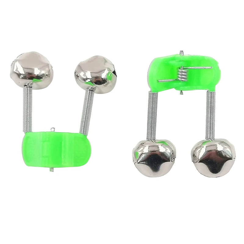 OUTKIT 5pcs/lot Fishing Bite Alarms Fishing Rod Bell Rod Clamp Tip Clip