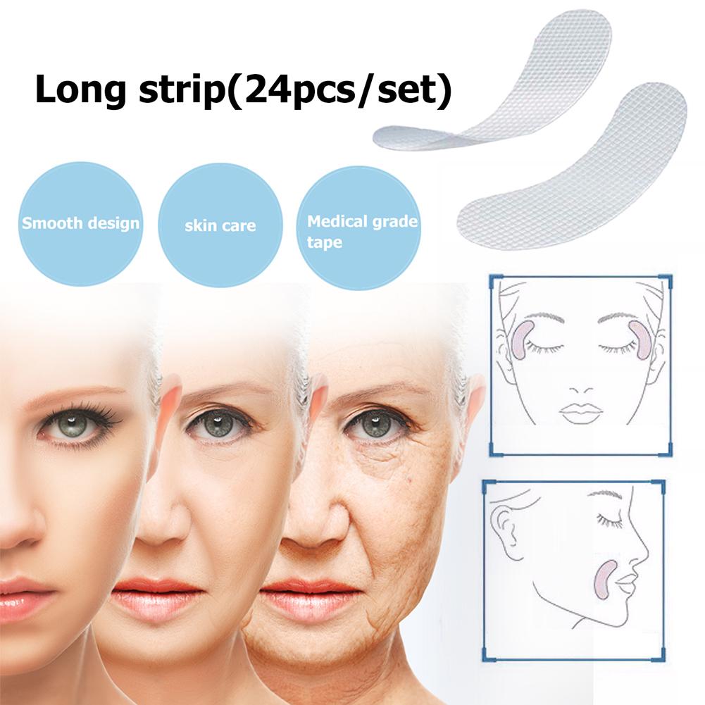 V-Shaped Facial Lift Tape; 12-27-24 Pcs Wrinkle Removal Kit