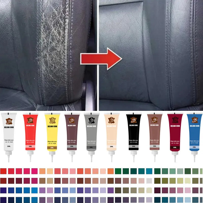 20ml Leather Finish Car Leather Repair Gel Car Seat Leather