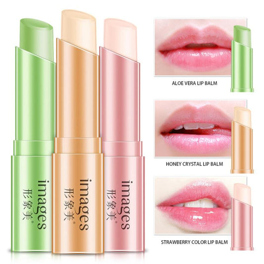 1pc Aloe Moisturizing Blossom Color Lipstick