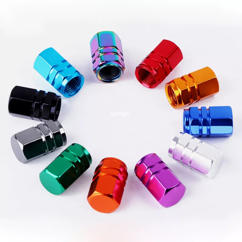 Aluminum Alloy Car Wheel Tire Valve Caps Tyre Rim Stem Covers Air dust Waterproof