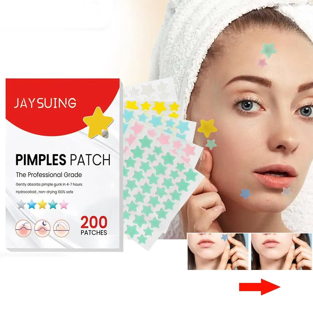 200 pcs Acne Pimple Patch Spot Sticker Face Skin Care Repair Acne Healing