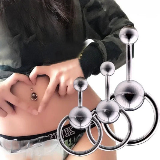 Sexy Ball Surgical Steel Navel Piercing Sexy Ombligo Belly Button Rings Body Jewelry