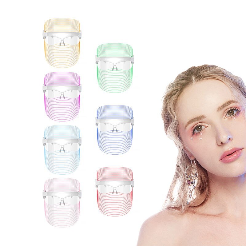 Wireless 7-Color LED Skin Tightening Mask