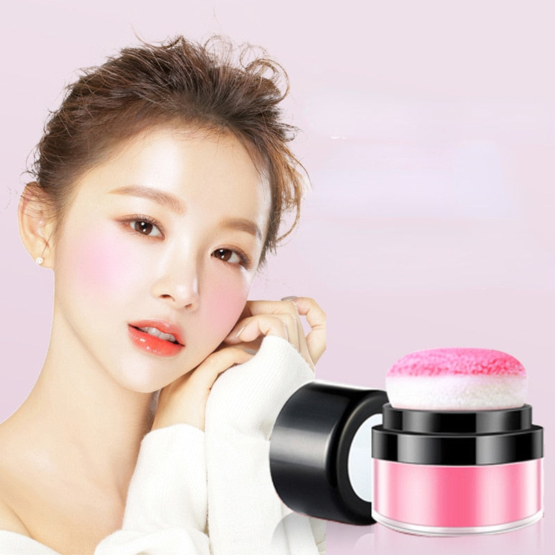 4 Colors Soft Face Blusher Powder Cheek Rouge