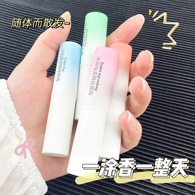 Perfume For Women Long Lasting Portable Solid Perfume Fragrances Stick Cologne Flower