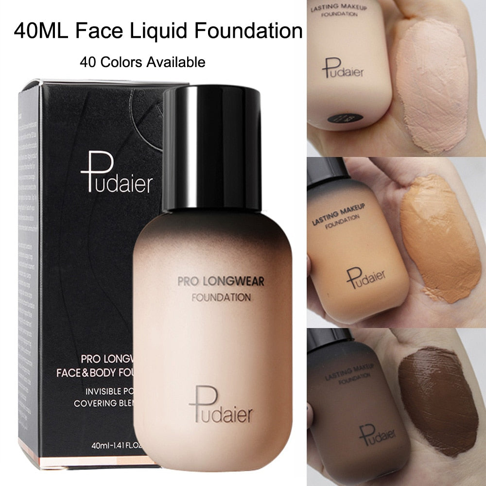 40ML Waterproof Liquid Foundation and Full Concealer Makeup