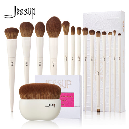 Jessup Makeup Brushes 10-14pc Synthetic