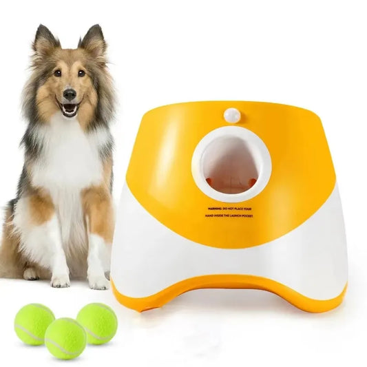 Dog Mini Tennis Ball Launcher Automatic Chase ReChargeable