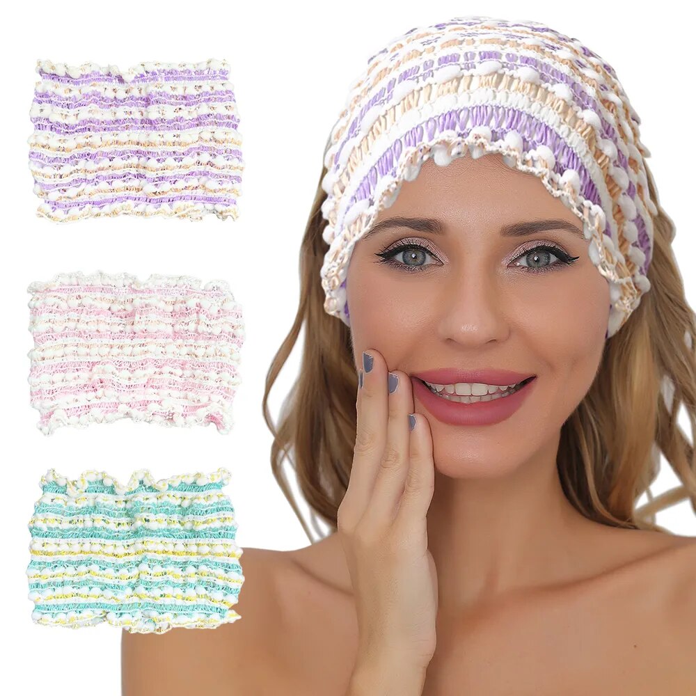 Wide Stretchy Headband, Spa, Simple Style Head Wrap For Skincare, Face Wash