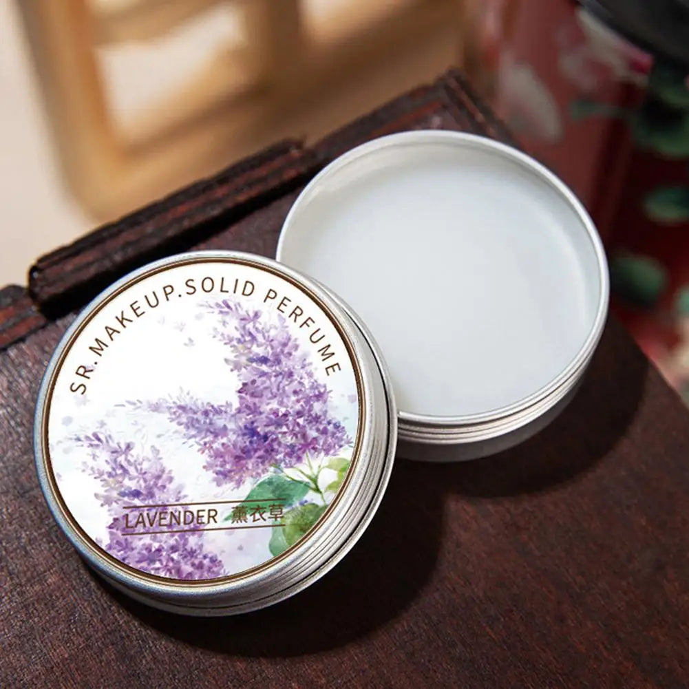 Solid Perfume For Women Portable Solid Balm Long-lasting Fragrances Fresh Elegant