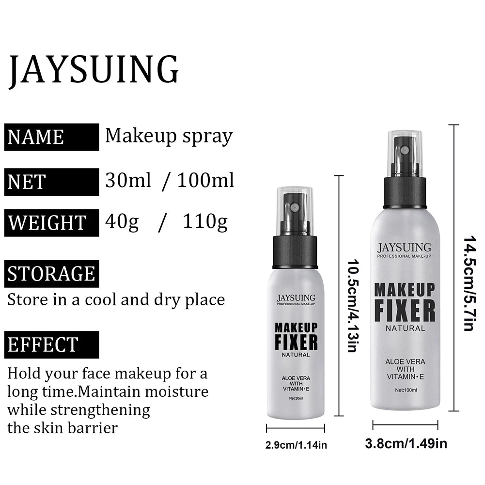 Women Facial Makeup Setting Spray Lasting Cosmetic Makeup Tools