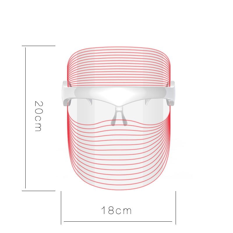 Wireless 7-Color LED Skin Tightening Mask