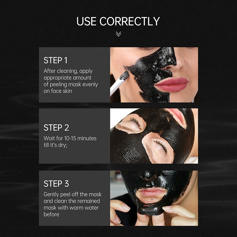 Blackhead Remover Black Dots Facial Masks Bamboo Charcoal Anti Acne