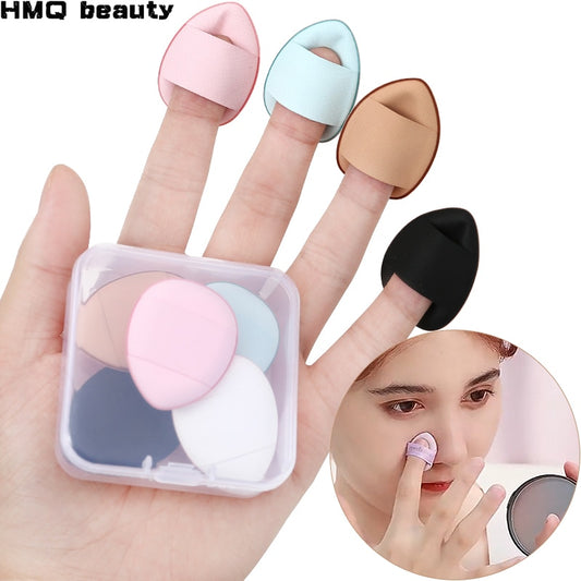 5/10/20 Pcs Mini Finger Puff Makeup Sponge