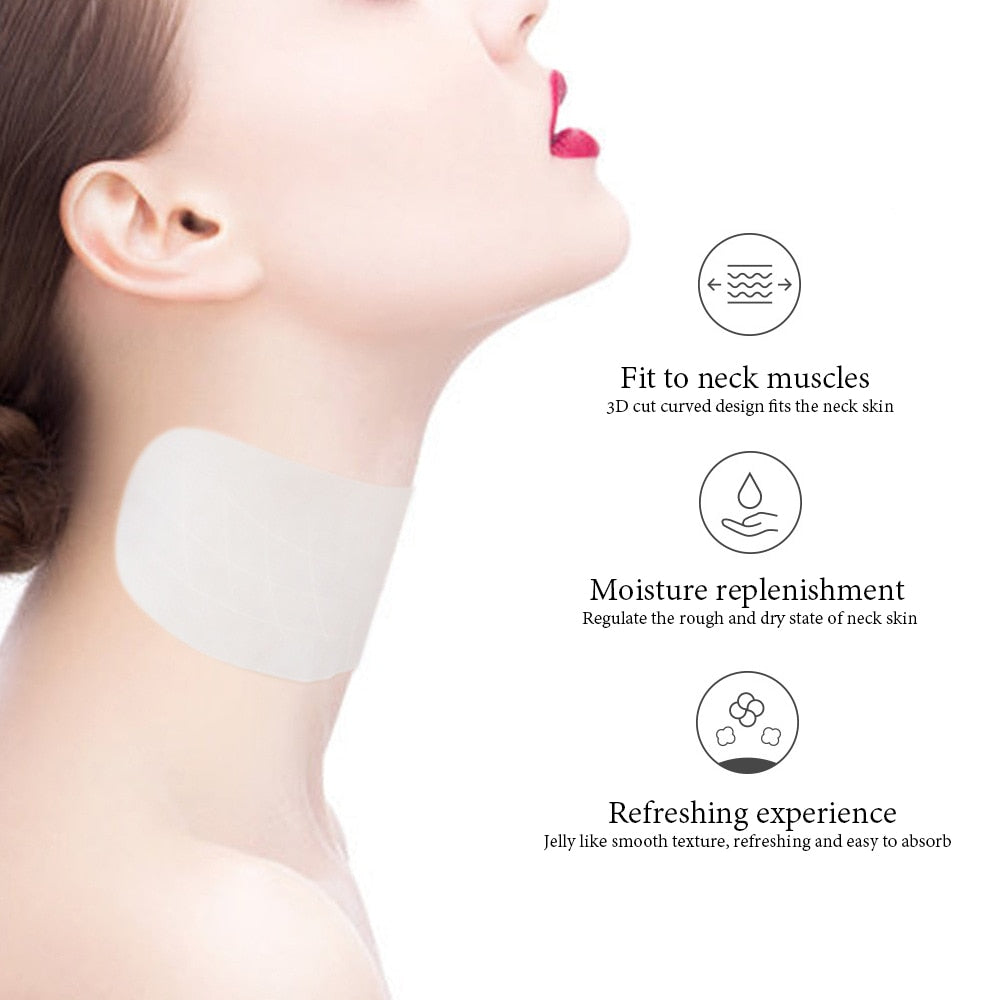 20pcs Anti-wrinkles Neck Moisturizing Mask