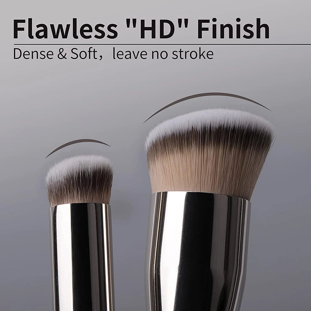 Seamless Foundation Brushes Professional Tools For Blending Liquid Cream