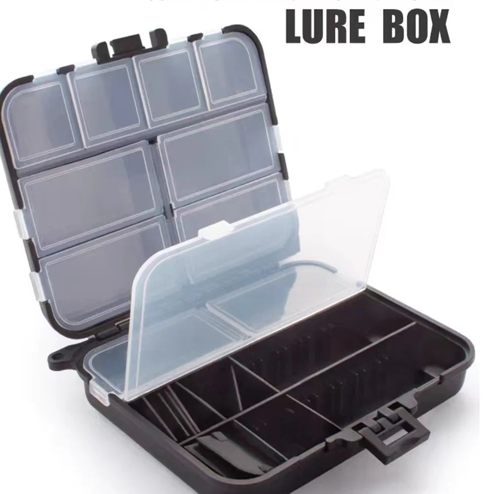 Fishing Tackle Bait Storage Boxes, Portable Double-Sided