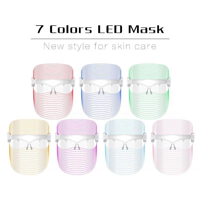 Wireless 7-Color LED Skin Tightening Mask