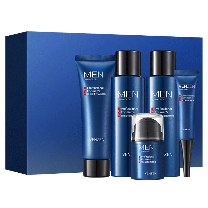 VENZEN Men's Skin Care Kit Face Mask Men Skincare Set