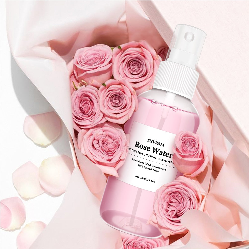 Organic Rose Petal Facial Toner Rose Water