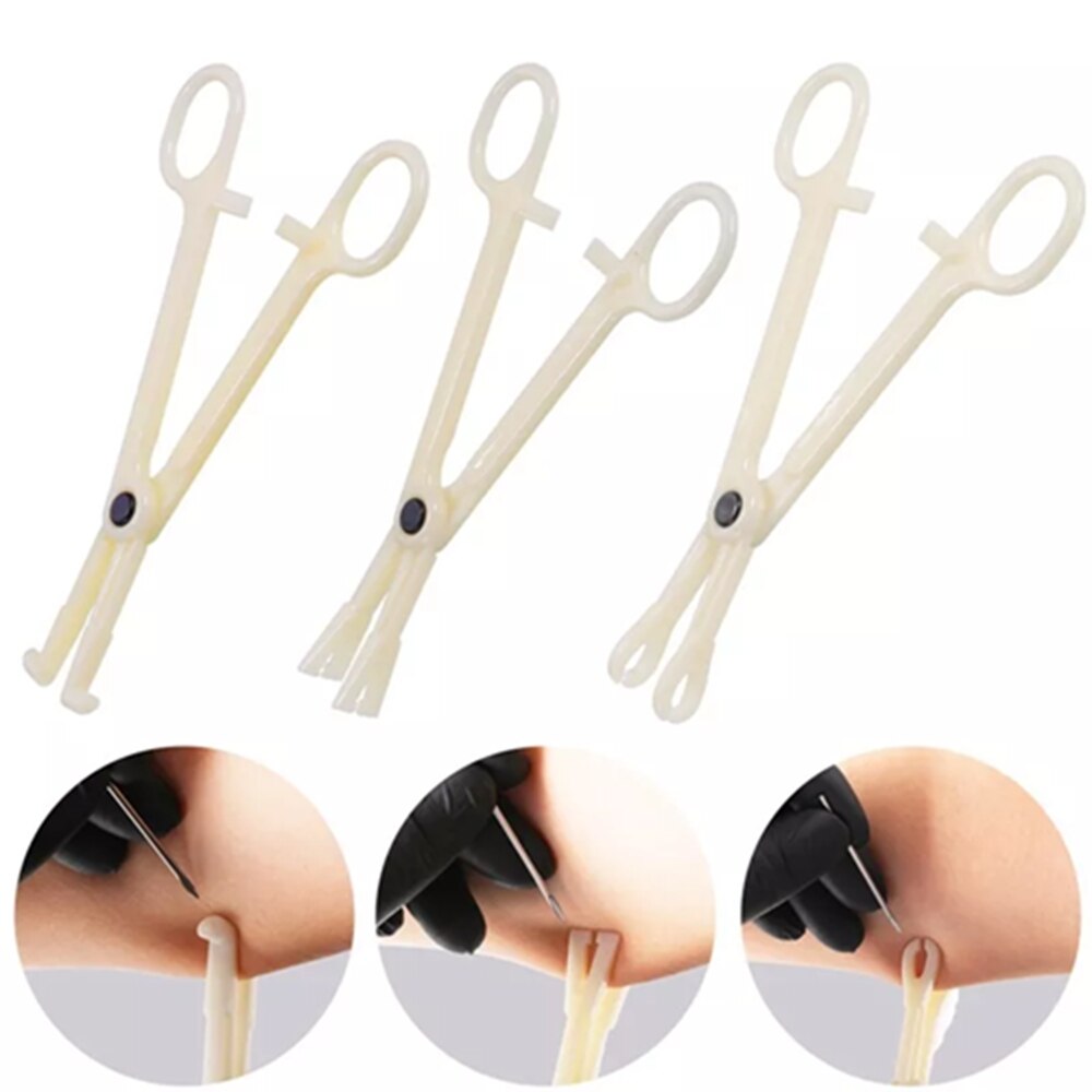 Belly Button Piercing Kit With Needle Pack Body Piercing Tool Kit