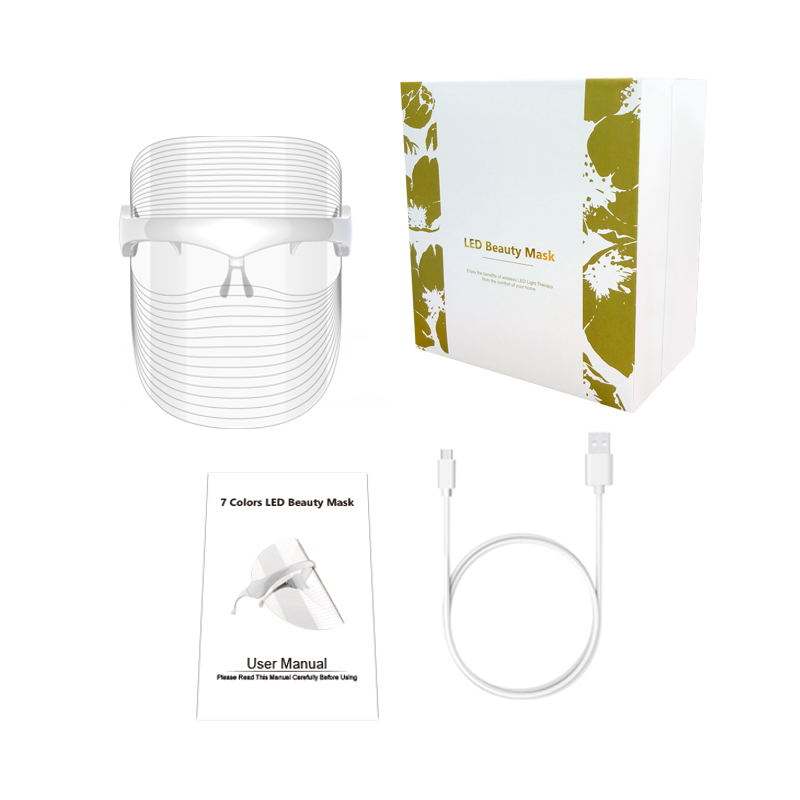 Wireless 7-Color LED Skin Tightening Mask