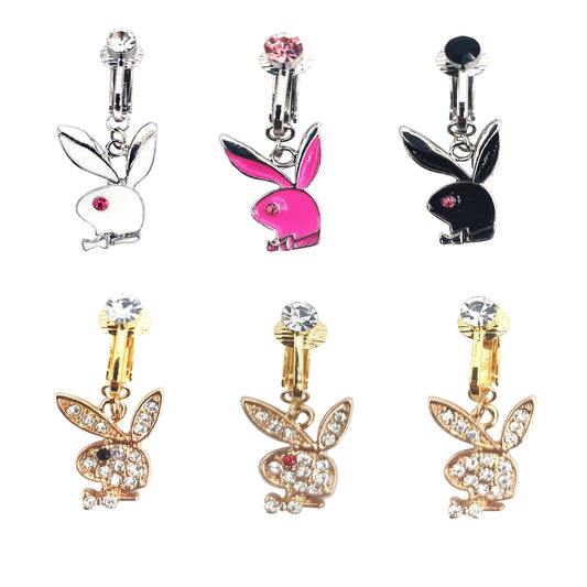 Fake Bunny Belly Button Rings