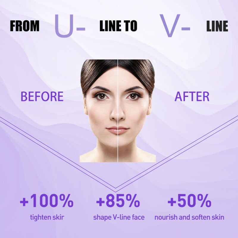 V-Shape Face Slimming Cream, Lift Double Chin, Cheek Slimming, Firming, Anti Wrinkle Skin Care