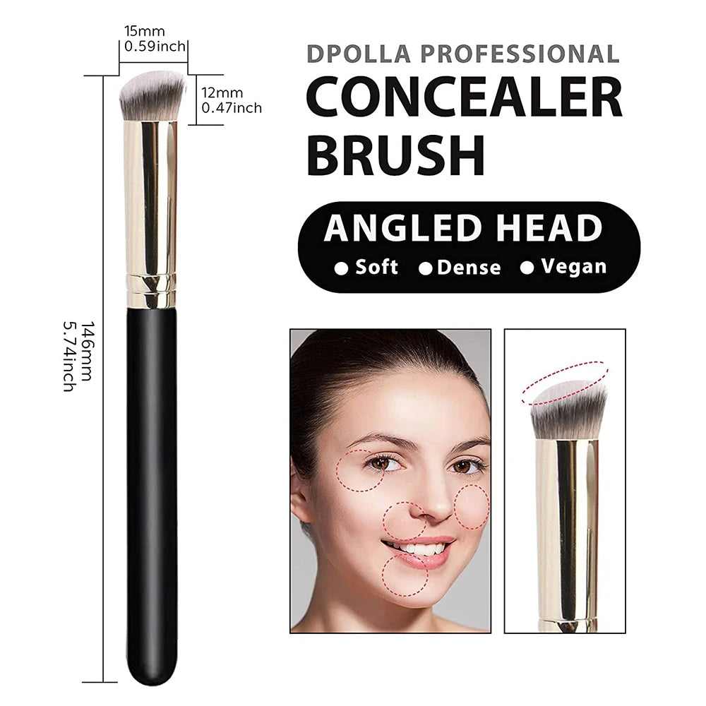 Seamless Foundation Brushes Professional Tools For Blending Liquid Cream