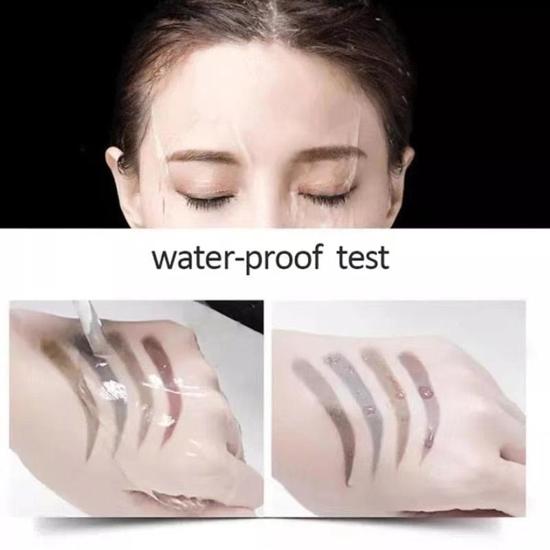 2 in 1 Waterproof Eyebrow Pen