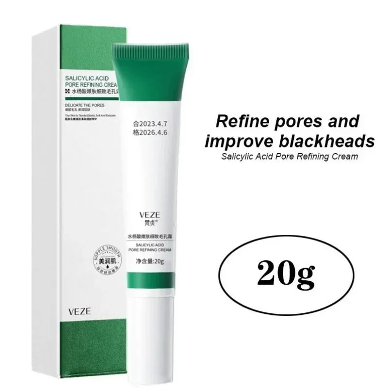 Salicylic Acid Pores Refining Face Cream Anti-aging Oil Control Skin Care 20ml