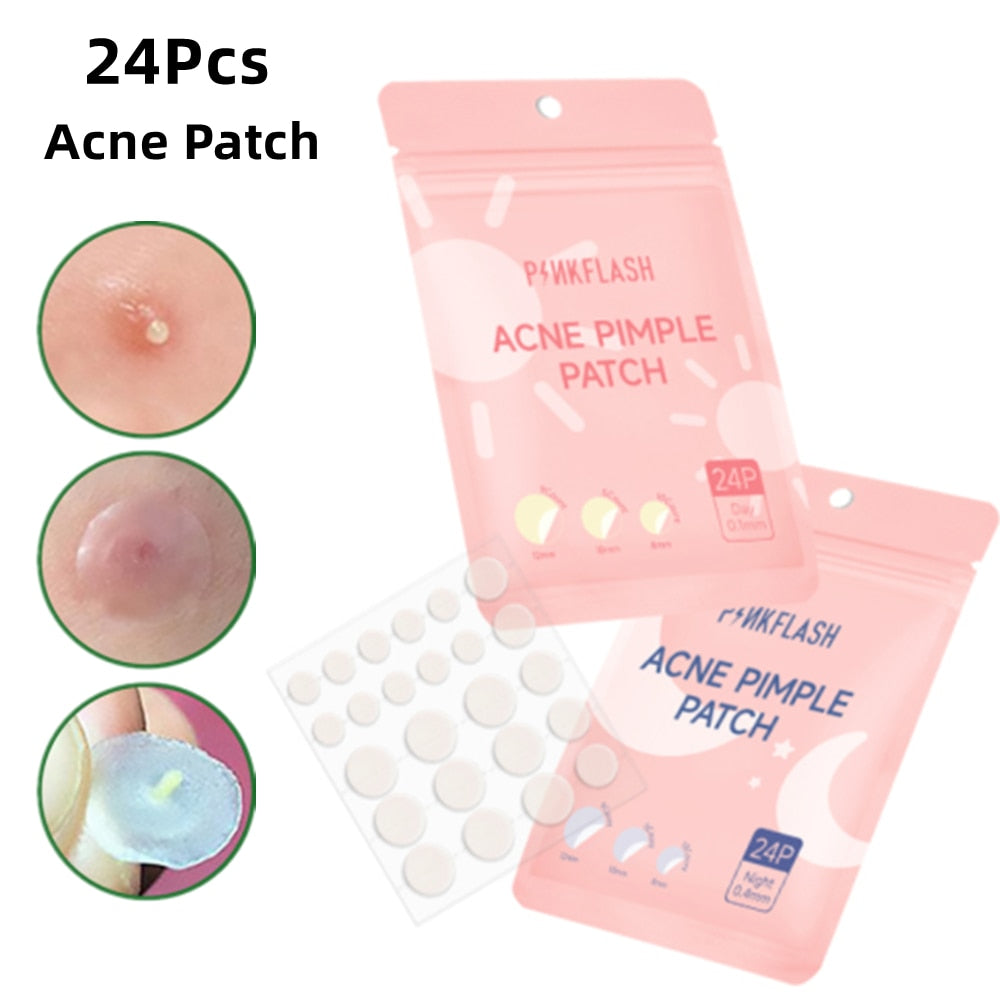 Daily/Night Skin Care Patch Tea Tree Oil Invisible Acne Treatment Patches