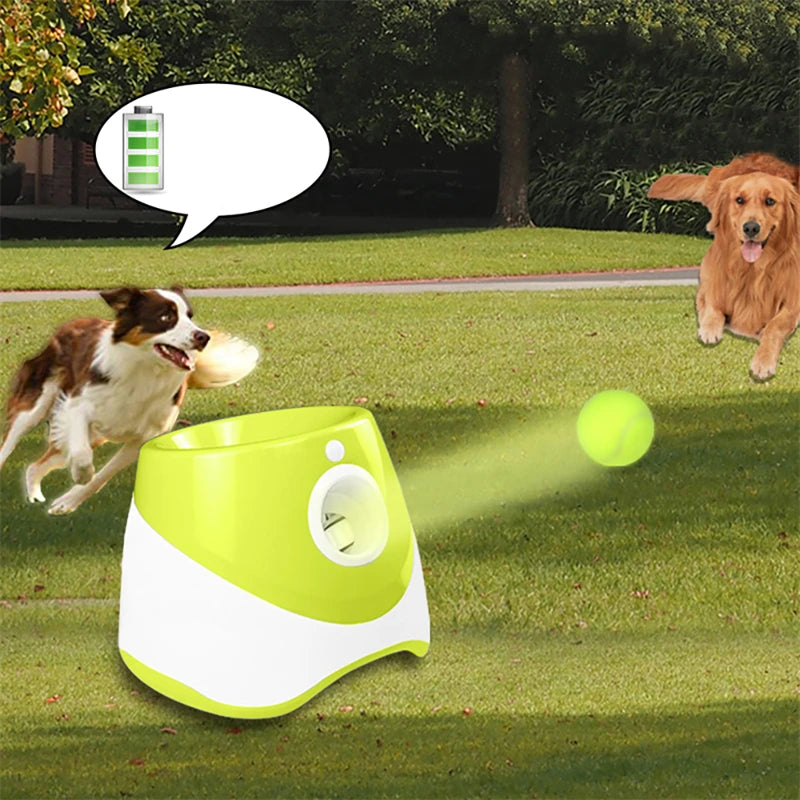 Dog Mini Tennis Ball Launcher Automatic Chase ReChargeable