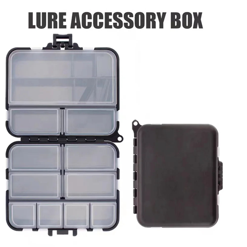 Fishing Tackle Bait Storage Boxes, Portable Double-Sided