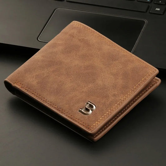 Hot Selling Leather Wallet Coin Bag Business Short Wallet for Men